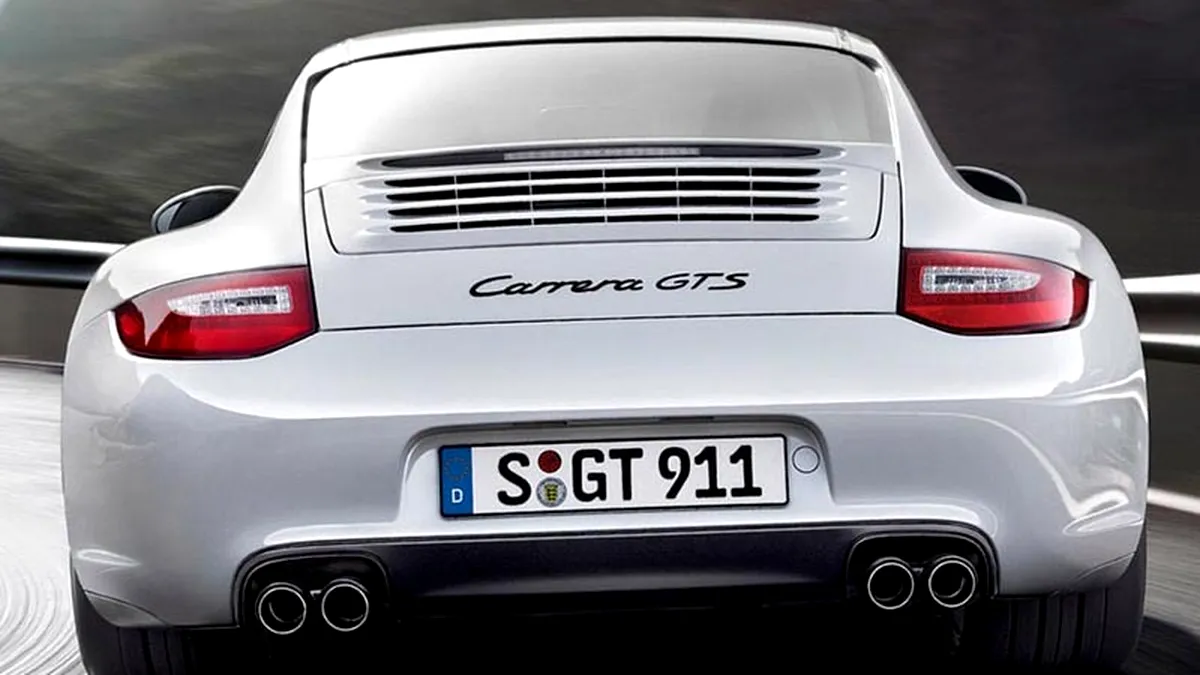 Premieră la Paris 2010: Porsche 911 Carrera GTS