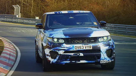Range Rover Sport SVR: cel mai rapid Land Rover debutează la Goodwood