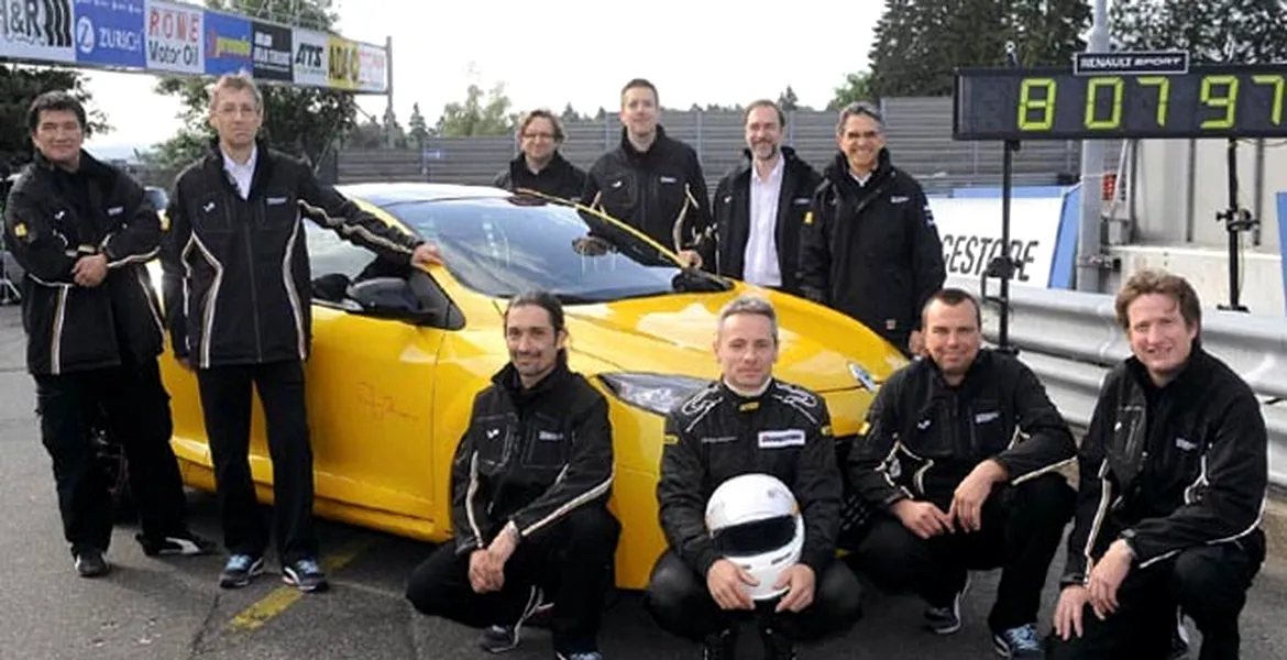 Renault Megane RS Trophy bate recordul pe Nurburgring pentru tracţiune faţă