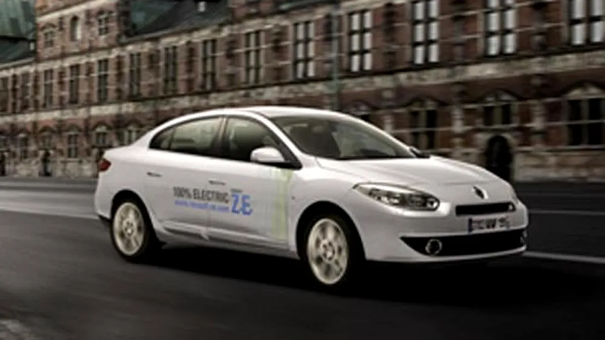 Maşinile electrice Renault în teste la COP15 Copenhaga