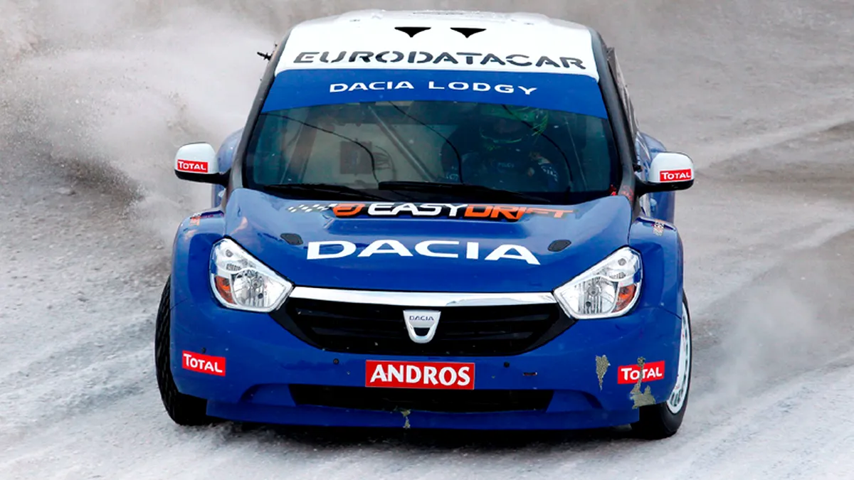 O nouă victorie pentru Dacia Lodgy, la Trofeul Andros