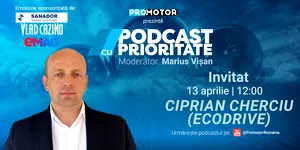 Ciprian Cherciu la „Podcast cu Prioritate” #97 by ProMotor: Este acum momentul perfect pentru mașini electrice