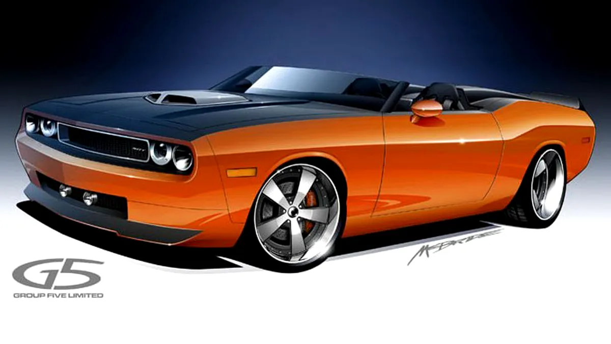 Dodge Challenger SRT8 Roadster la SEMA