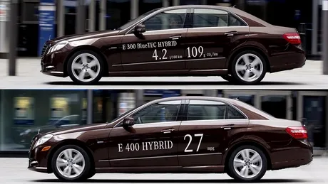 La Detroit 2012, Mercedes-Benz aduce două modele E-Class hibride