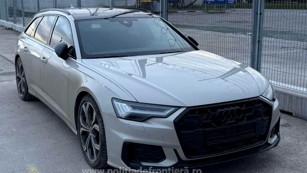 Două autoturisme Audi căutate pentru confiscare, depistate la frontieră