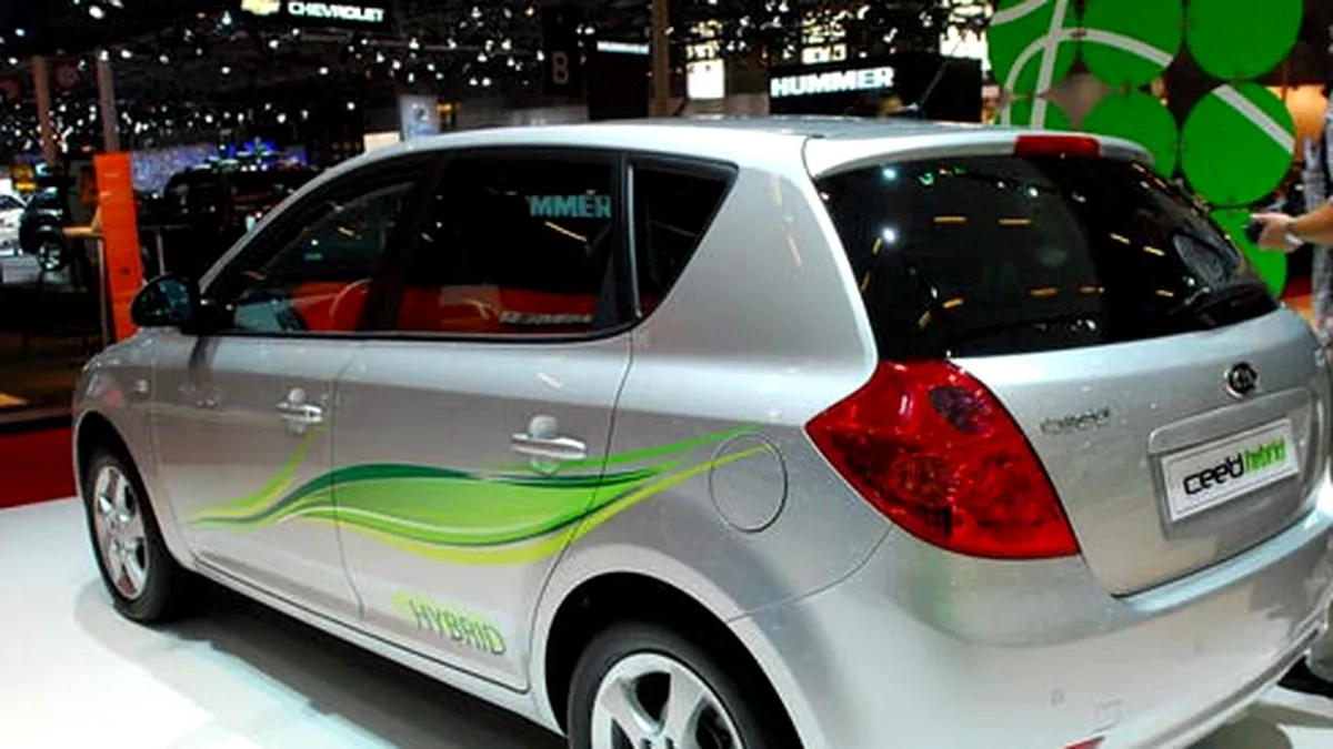 Kia Cee'd hybrid la Salonul Auto de la Paris