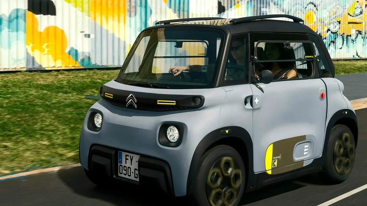 Citroen a dezvăluit My Ami Tonic, noua versiune a cvadriciclului electric al francezilor