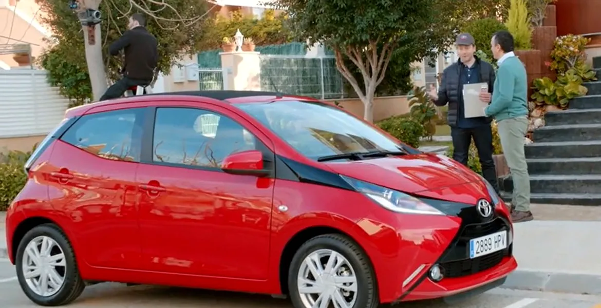 Această reclamă la noua Toyota Aygo ar fi perfectă dacă ar fi adevărată. VIDEO