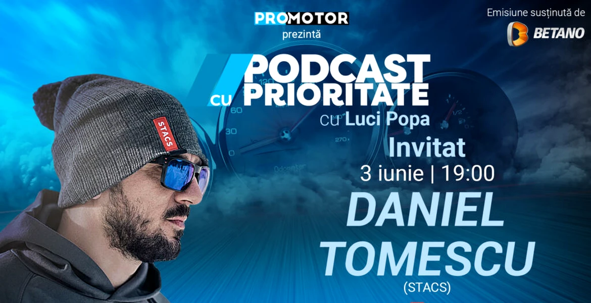 ”Podcast cu Prioritate” ep. 9. Invitat: Daniel Tomescu (STACS)
