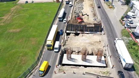 Lucrările la Pasajul Mogoșoaia au paralizat traficul pe Centura București - VIDEO