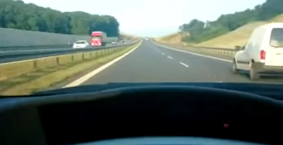 VIDEO. Un Trabant filmat pe autostradă cu 200 de km/oră