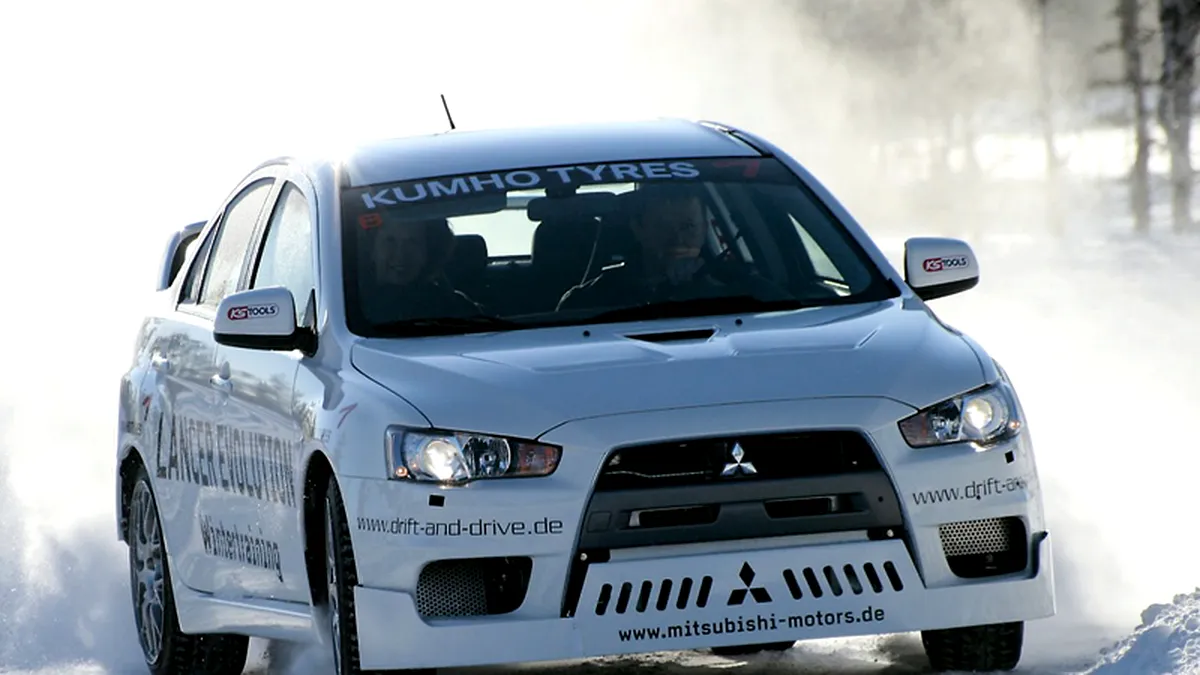 Lancer Evolution Wintertraining