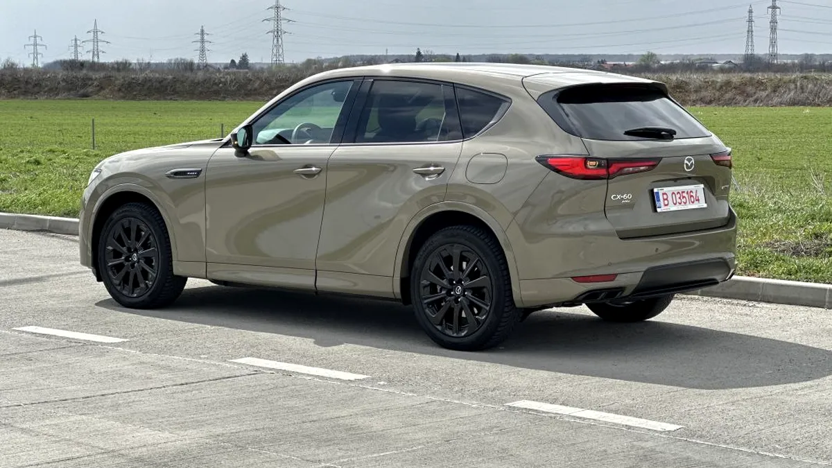 Review Mazda CX-60 Plug-in Hybrid AWD: modificări discrete, ambiții mari