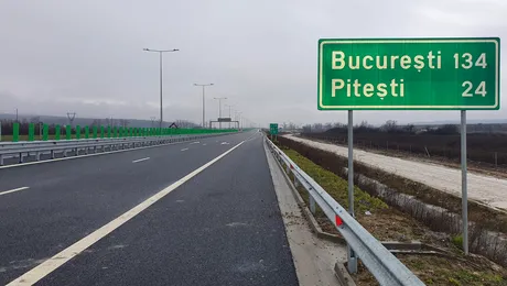 Autostrada Pitești – Curtea de Argeș se deschide, parțial. Inaugurarea se face cu 8 luni mai devreme