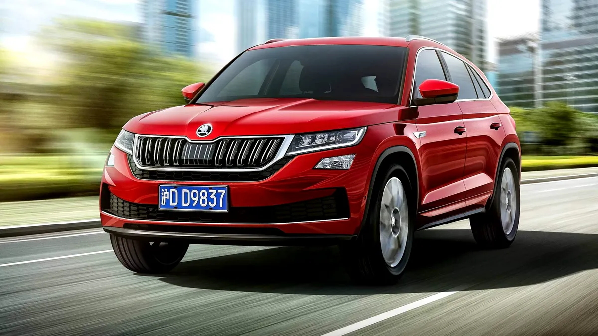 Skoda lansează un SUV Coupe denumit Kodiaq GT  - GALERIE FOTO