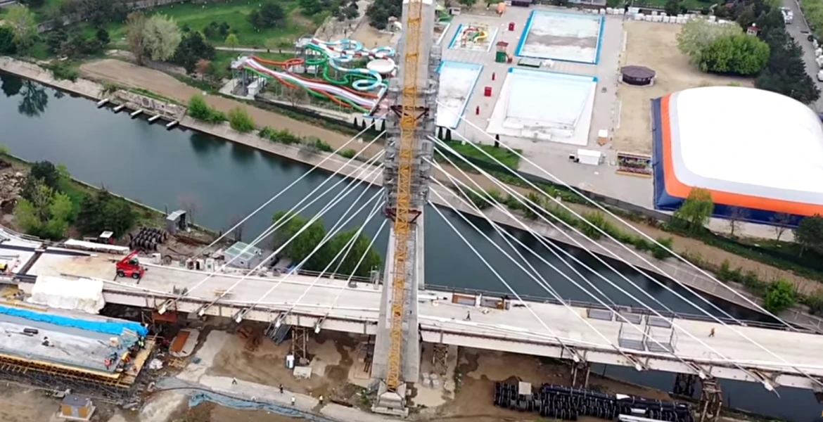 VIDEO – Cum arată astăzi şantierul proiectului de 128 de milioane de euro din Bucureşti. Contractul a fost semnat în urmă cu 12 ani şi trebuia finalizat în 35 de luni