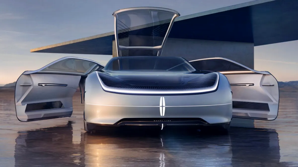 Lincoln a prezentat noul concept complet electric și autonom Model L100 (cu video)