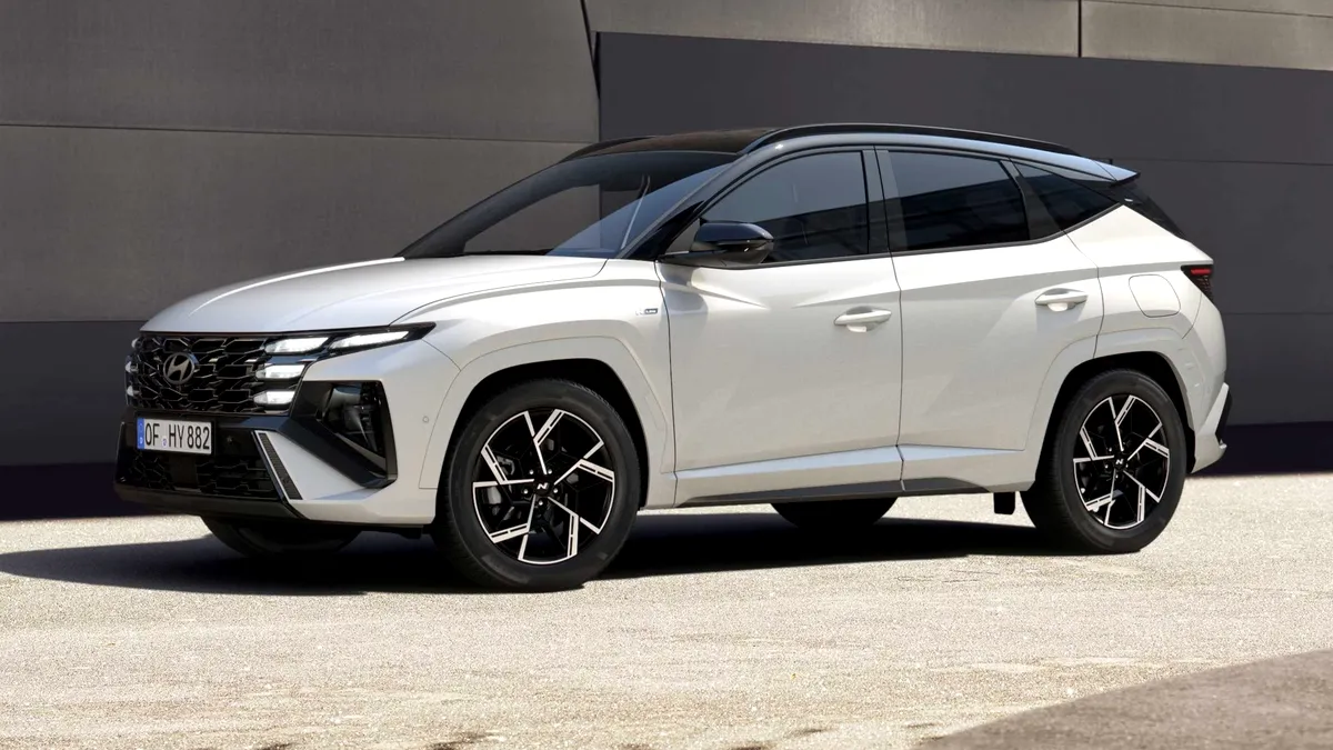 Noua generație de Hyundai Tucson suferă un incident în timpul testelor pe un traseu alpin