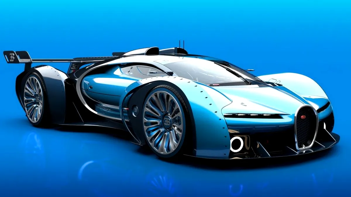 Şi când te gândeai că Bugatti Vision GT nu poate fi mai agresiv de atât...