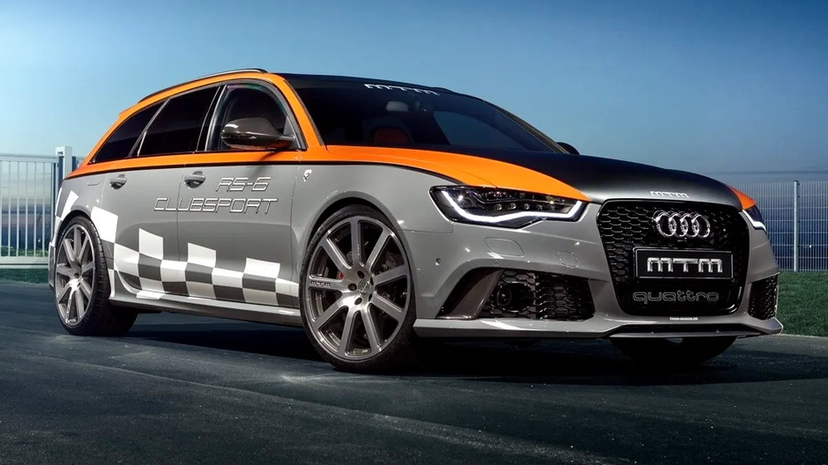 MTM RS6 Avant Clubsport, un break Audi cu 760 CP