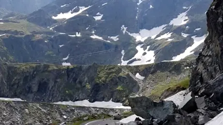 Când se redeschide circulaţia pe Transfăgărăşan - VIDEO