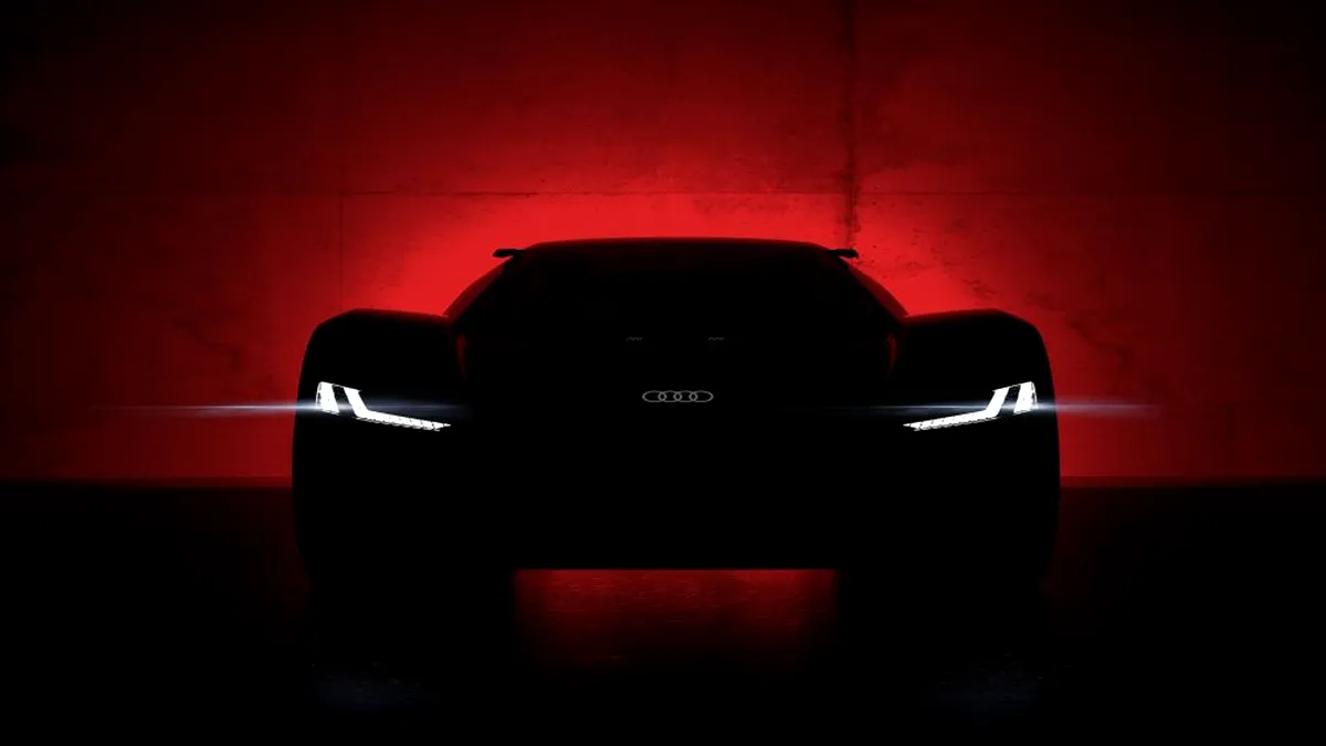 Audi PB18 e-tron, conceptul electric cu autonomie 500 km care atinge 100 km/oră în sub 2 secunde - GALERIE FOTO