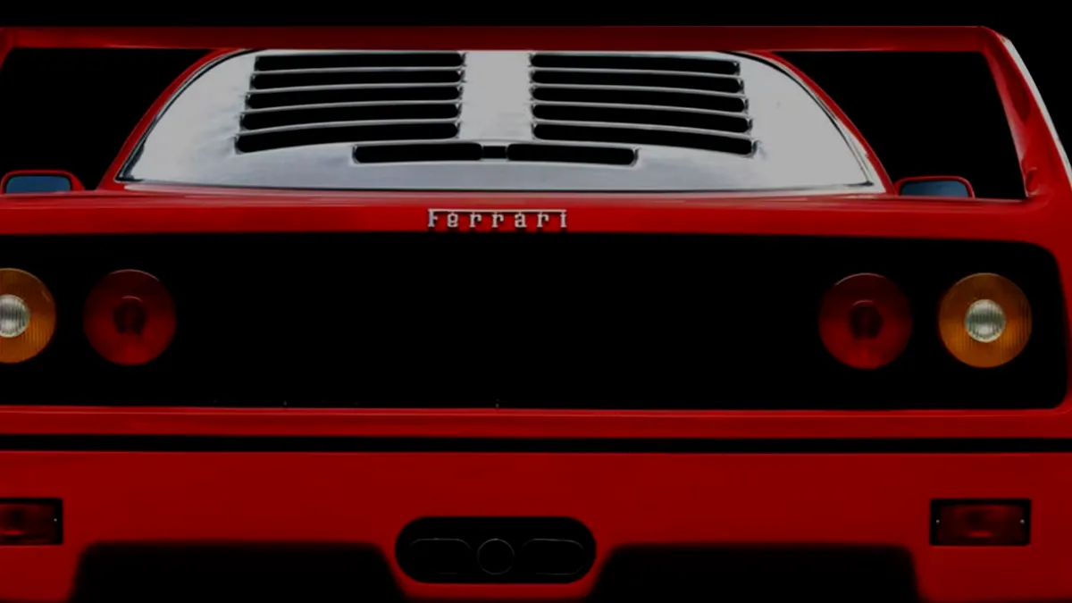 Acest Ferrari F40 a stat peste 30 de ani abandonat într-un garaj. Acum și-a găsit un proprietar celebru