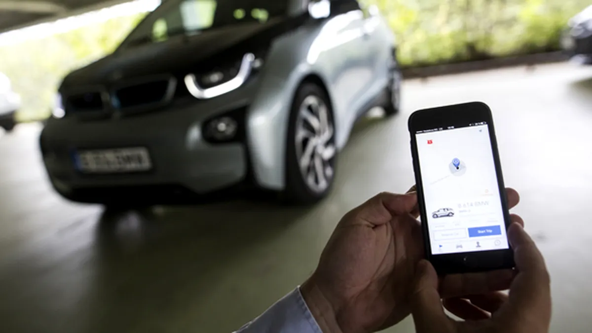 Sistemul de car sharing se extinde şi în Bucureşti, cu BMW i3 - GALERIE FOTO