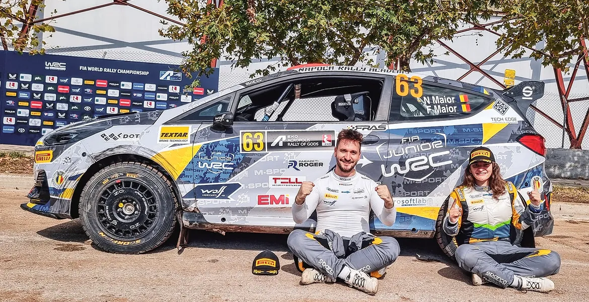 Norbert și Francesca Maior sunt vicecampioni mondiali în Junior WRC