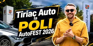 Cum arată standul Țiriac Auto de la POLI AutoFEST 2026. Modelele BYD, Hyundai, Mitsubishi și mașini premium rulate expuse în campusul POLITEHNICII
