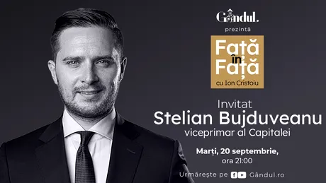 ‘’Față în față cu Ion Cristoiu’’ începe marți, 20 septembrie, de la ora 21.00