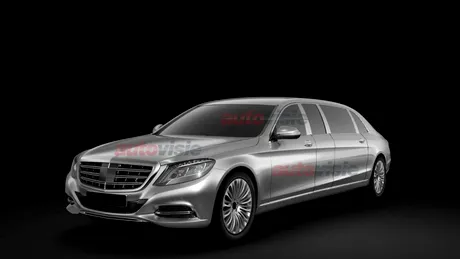 Mercedes-Benz S-Class Pullman - primele imagini 