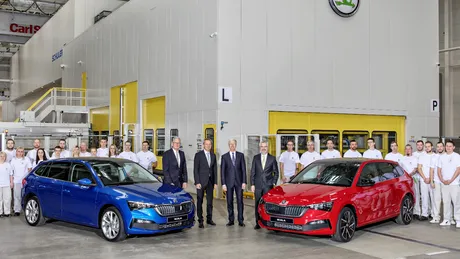 Skoda a început producţia modelului Scala. Ce dotări va oferi noul hatchback Skoda - GALERIE FOTO