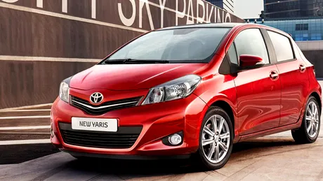 Primele poze oficiale cu noua Toyota Yaris