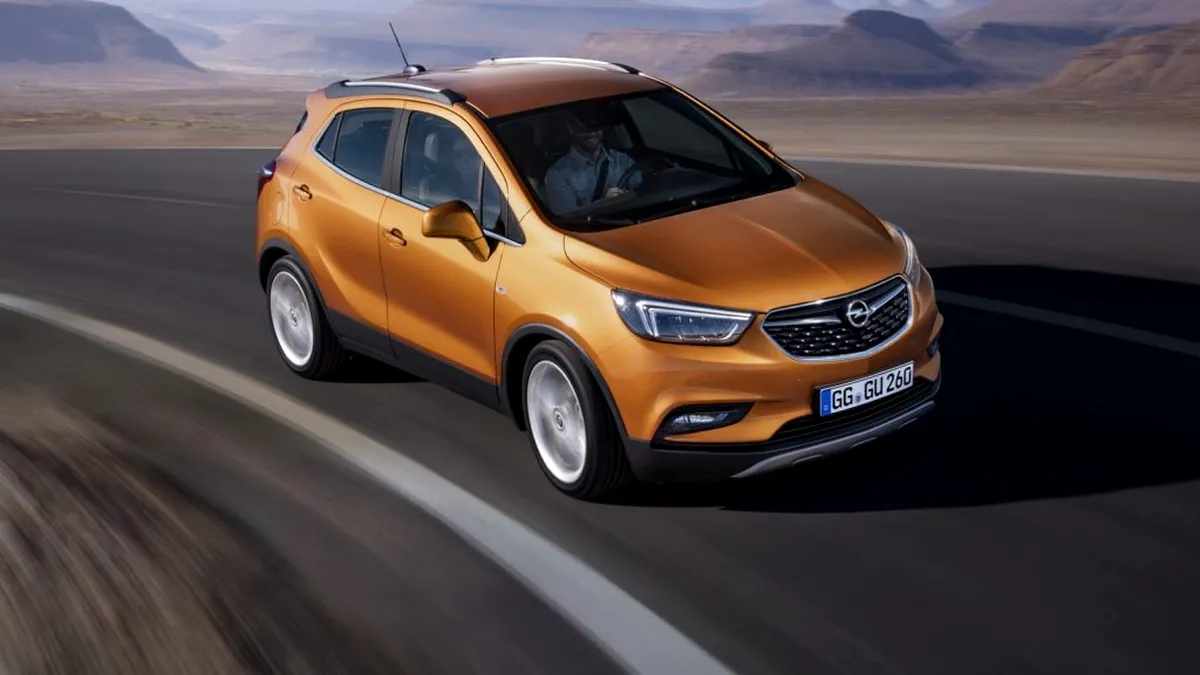 Categoria SUV-urilor se îmbogăţeşte cu un nou membru - Opel Mokka X. GALERIE FOTO