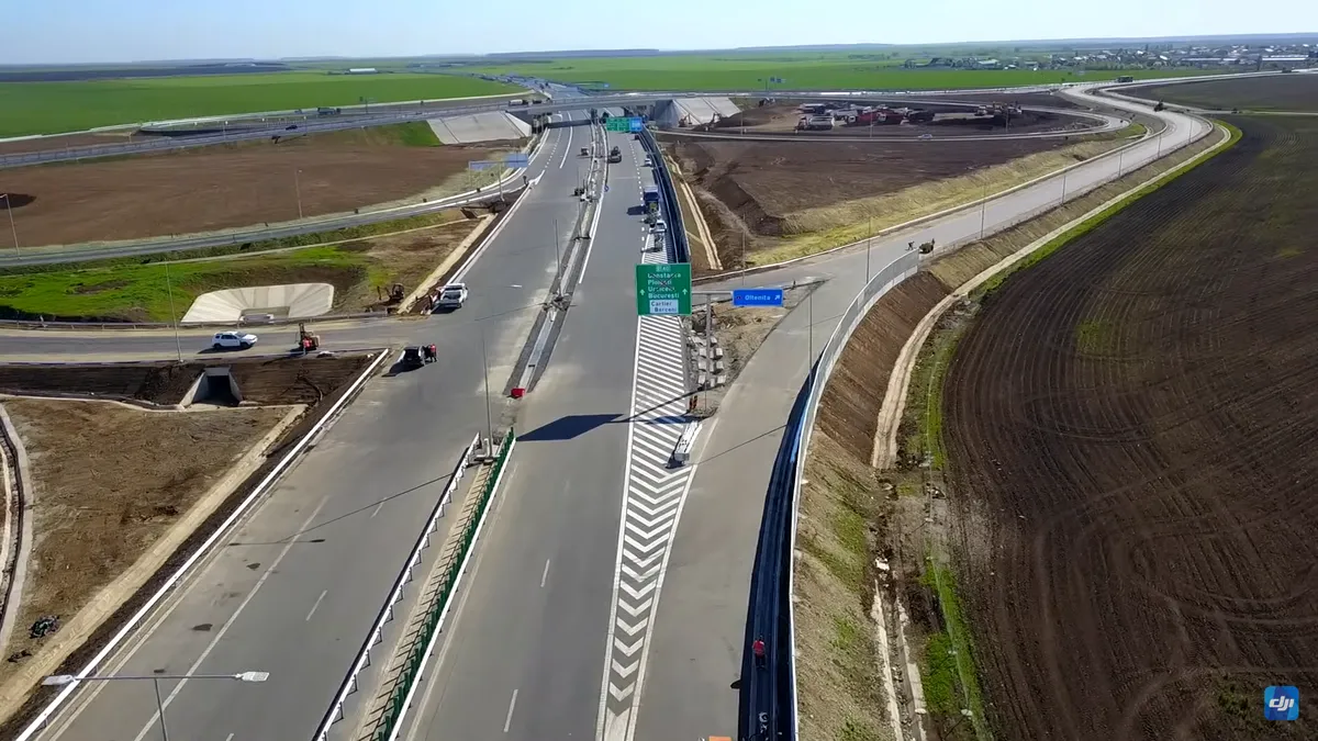 Autostrada A0 Nord este tot mai aproape de finalizare. Încă 13 kilometri vor fi dați în circulație