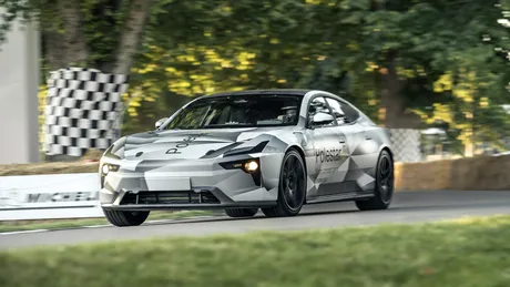 VIDEO: Un prototip Polestar 5 a debutat la Goodwood Festival of Speed cu 884 CP și 900 Nm