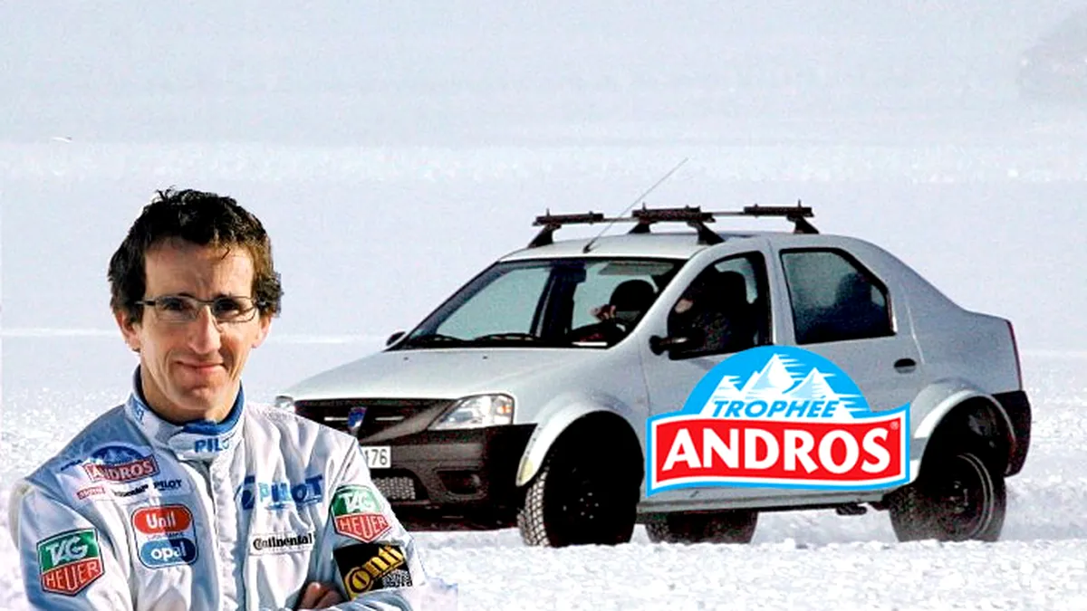 Alain Prost va pilota pentru Dacia în Trophee Andros