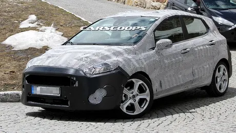 Primele imagini spion cu Ford Fiesta 2018 | GALERIE FOTO