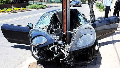 Accident Ferrari 360 Modena