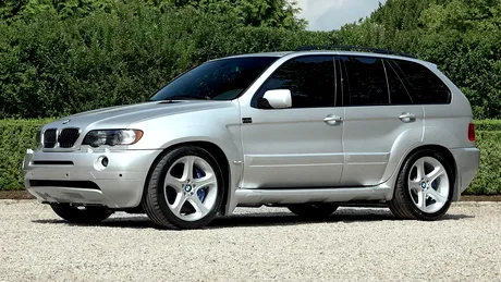 O companie de îmbrăcăminte a colaborat cu BMW pentru un X5 de primă generație cu motor V10 și transmisie manuală