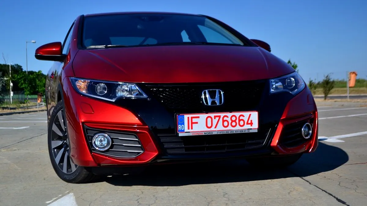 TEST: 6 bune şi rele cu Honda Civic facelift 1.6 120 CP i-DTEC