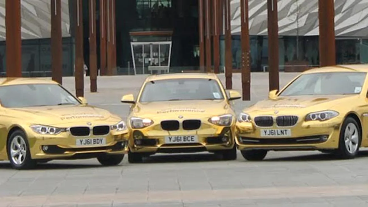 Campanie ”Spot the Golden BMW” pentru cei care vor să ajungă la Olimpiadă