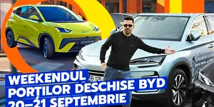 Weekendul Porți Deschise BYD la București: Test Drive pe 20–21 septembrie – VIDEO