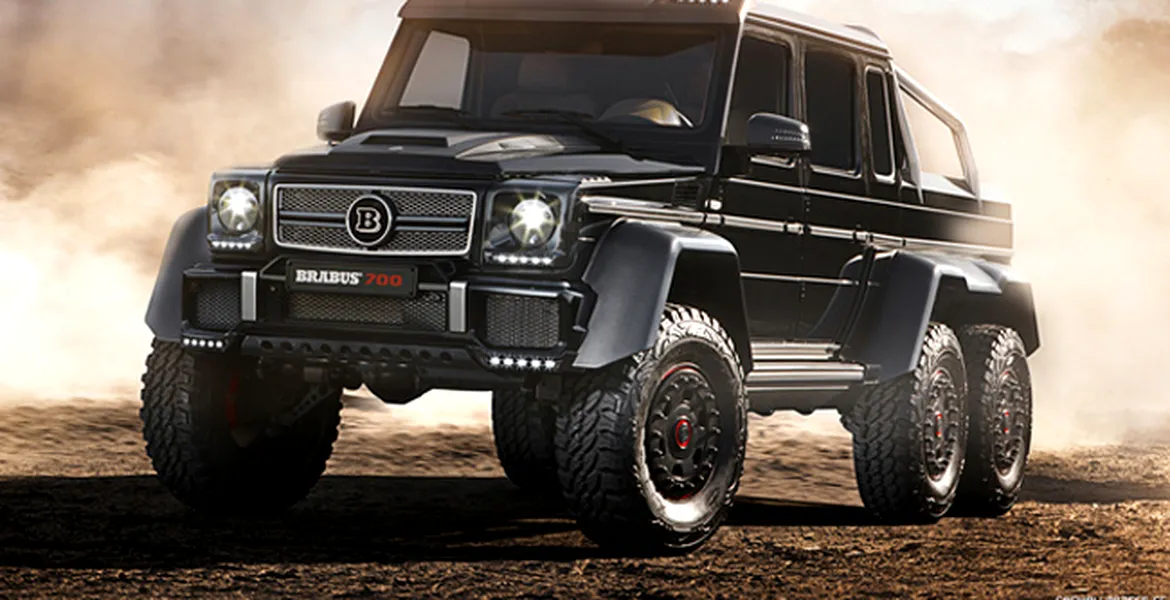 G Class a scris istorie: de la maşină blindată în trei uşi, la pick-up 6×6 şi Papa-mobil