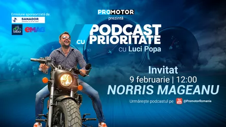 „Podcast cu Prioritate” #91: Norris Măgeanu vine la ProMotor și vorbește deschis despre FRAS și motorsportul românesc