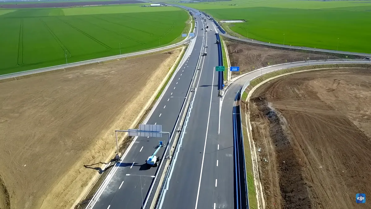 Se inaugurează un nou lot din A0. Când va fi gata toată Autostrada București | VIDEO