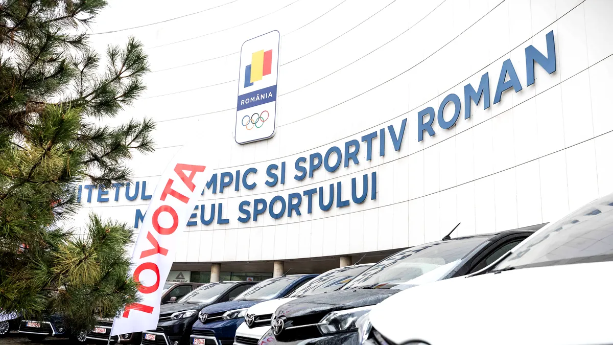 Toyota România pune la dispoziţia Comitetului Olimpic şi Sportiv Român 10 automobile Proace Verso 