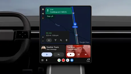 Android Auto primește un Gemini mai personalizat. Poate accesa informații din Gmail sau Calendar, printre altele