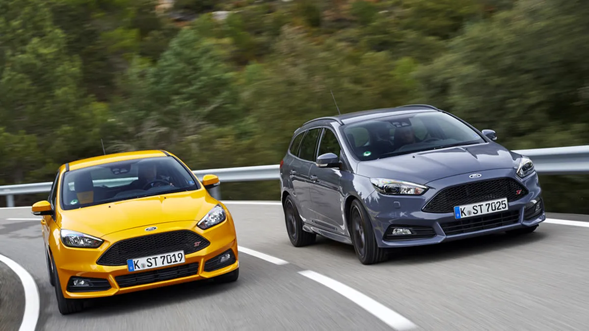 TEST în premieră cu Ford Focus ST facelift. Acum şi diesel!